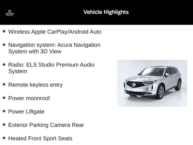 2023 Acura MDX