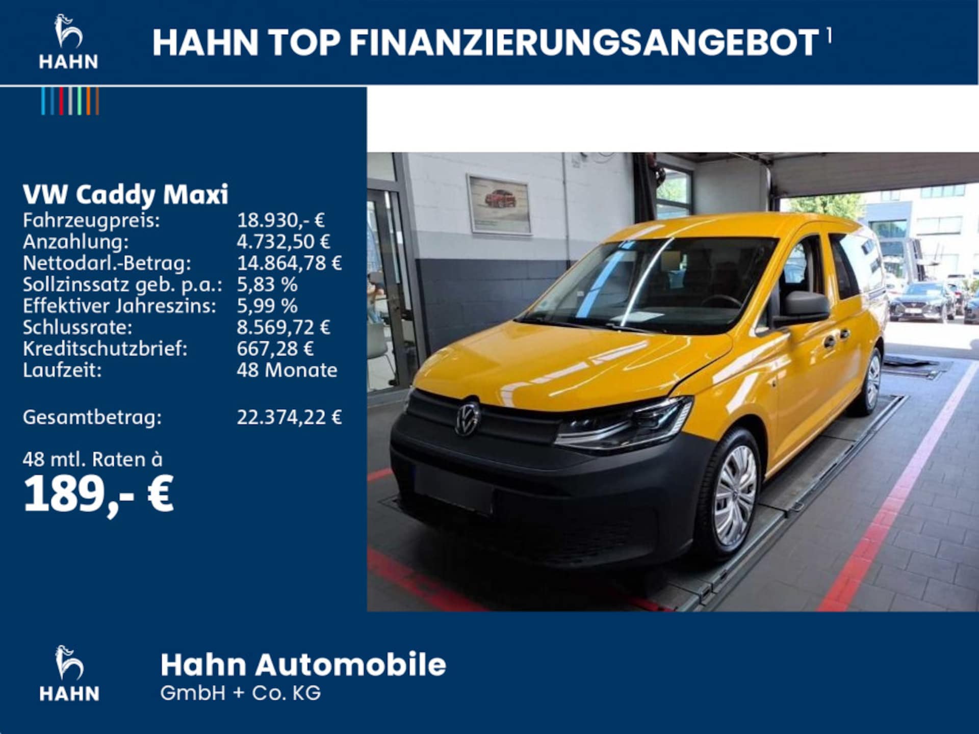 Volkswagen Caddy Maxi Basis-Modell