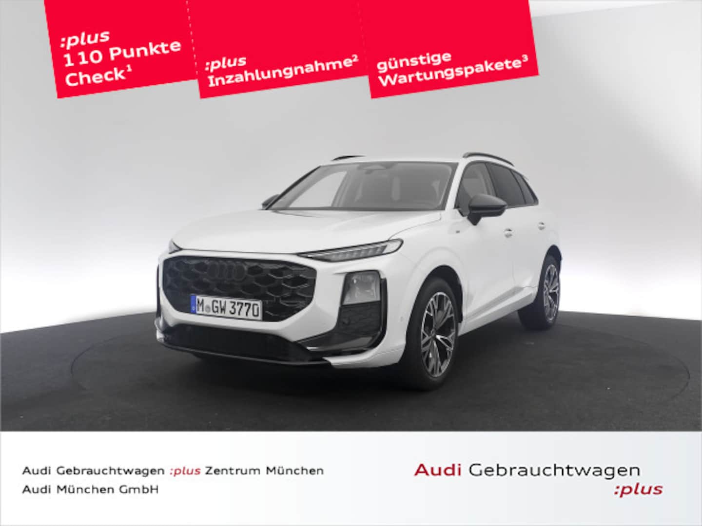 Bild über Audi Q3 SUV TFSI 110 kW S tronic - für weitere Informationen kontaktieren Sie den Audi Partner