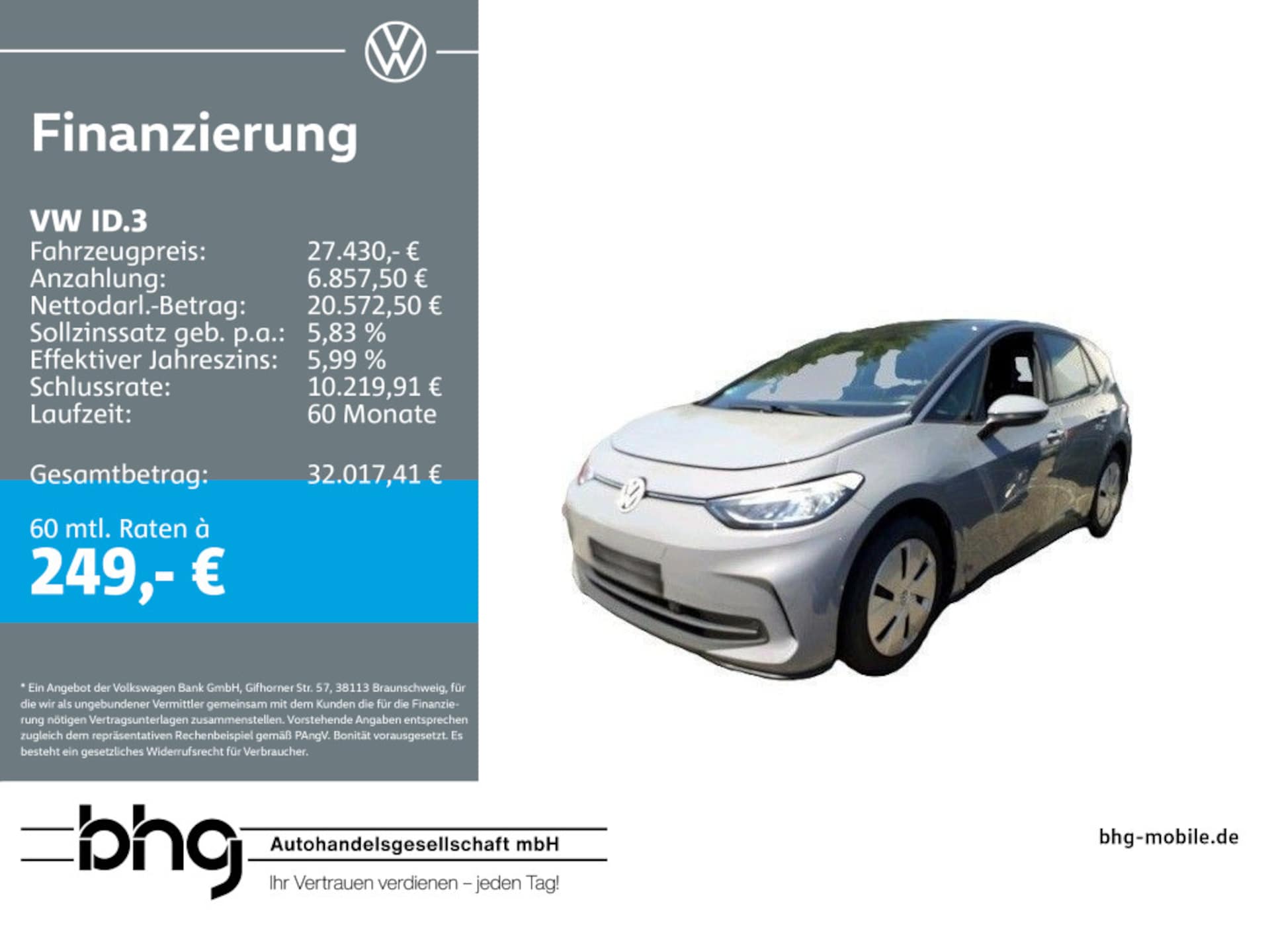 Volkswagen ID.3 Pro