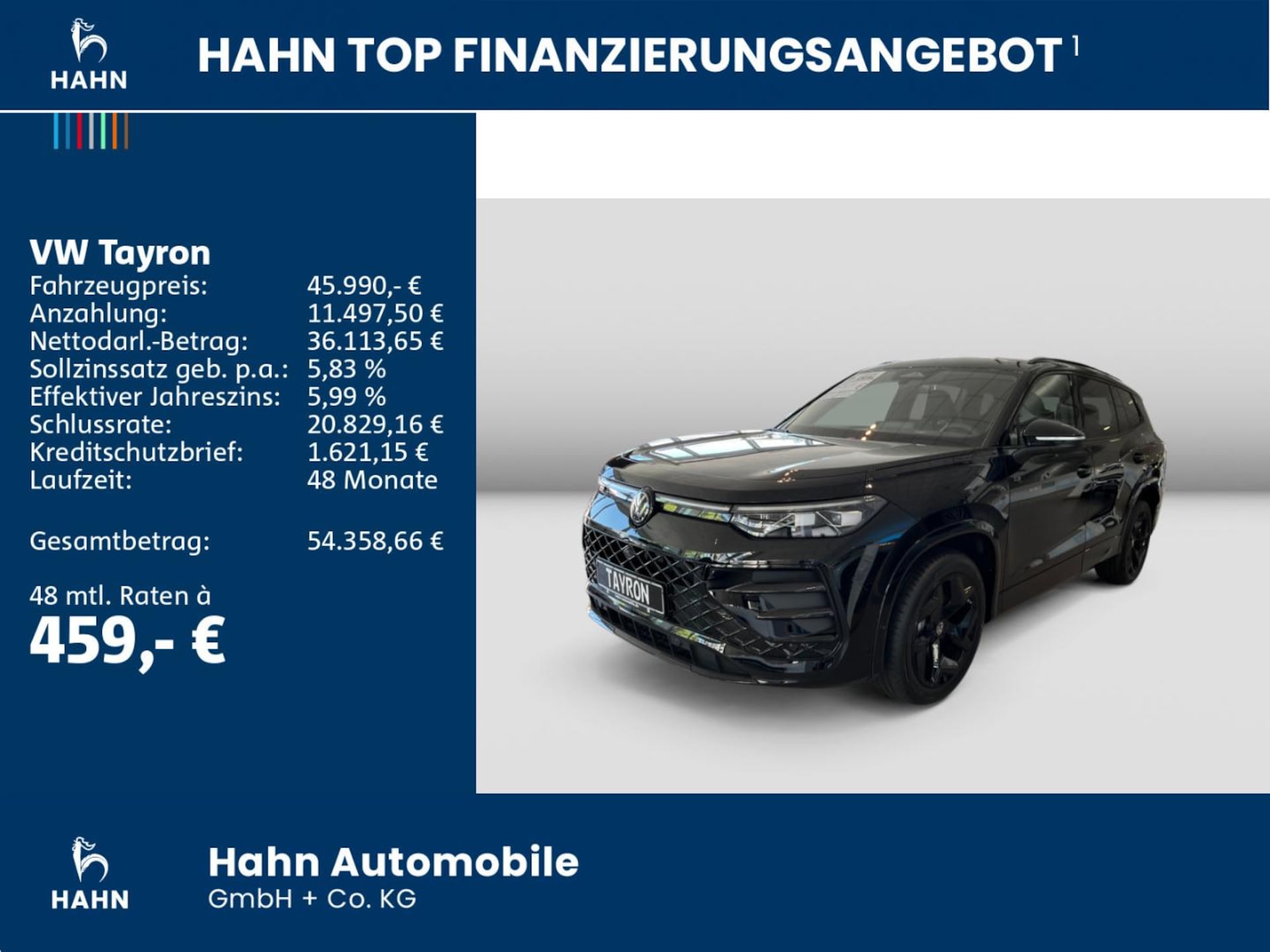 Volkswagen Tayron R-Line
