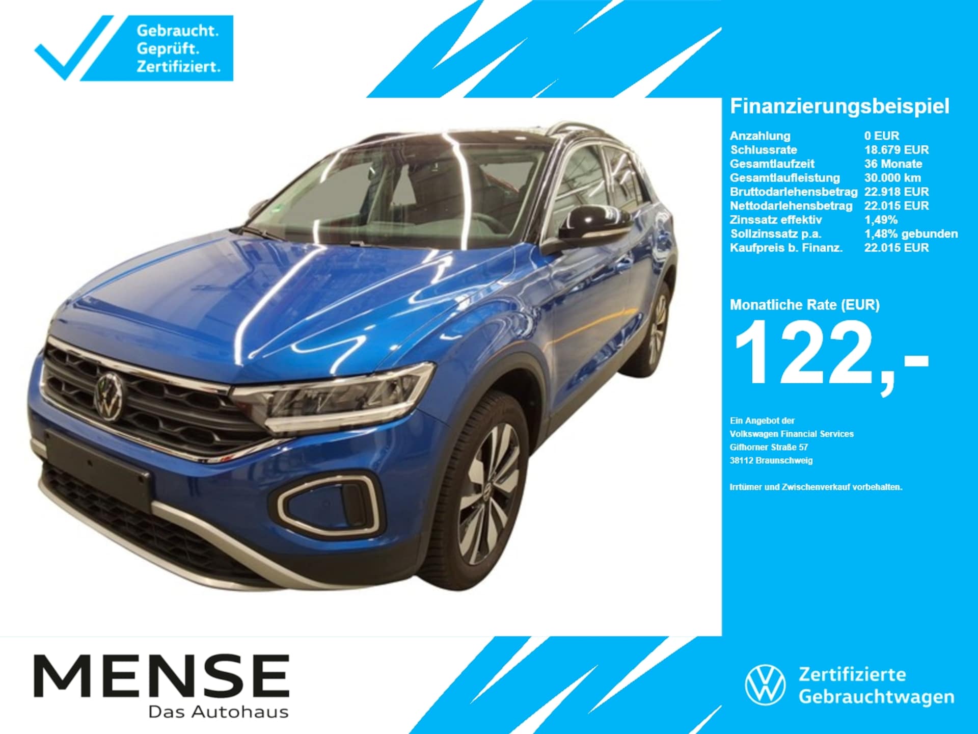 Volkswagen T-Roc Life