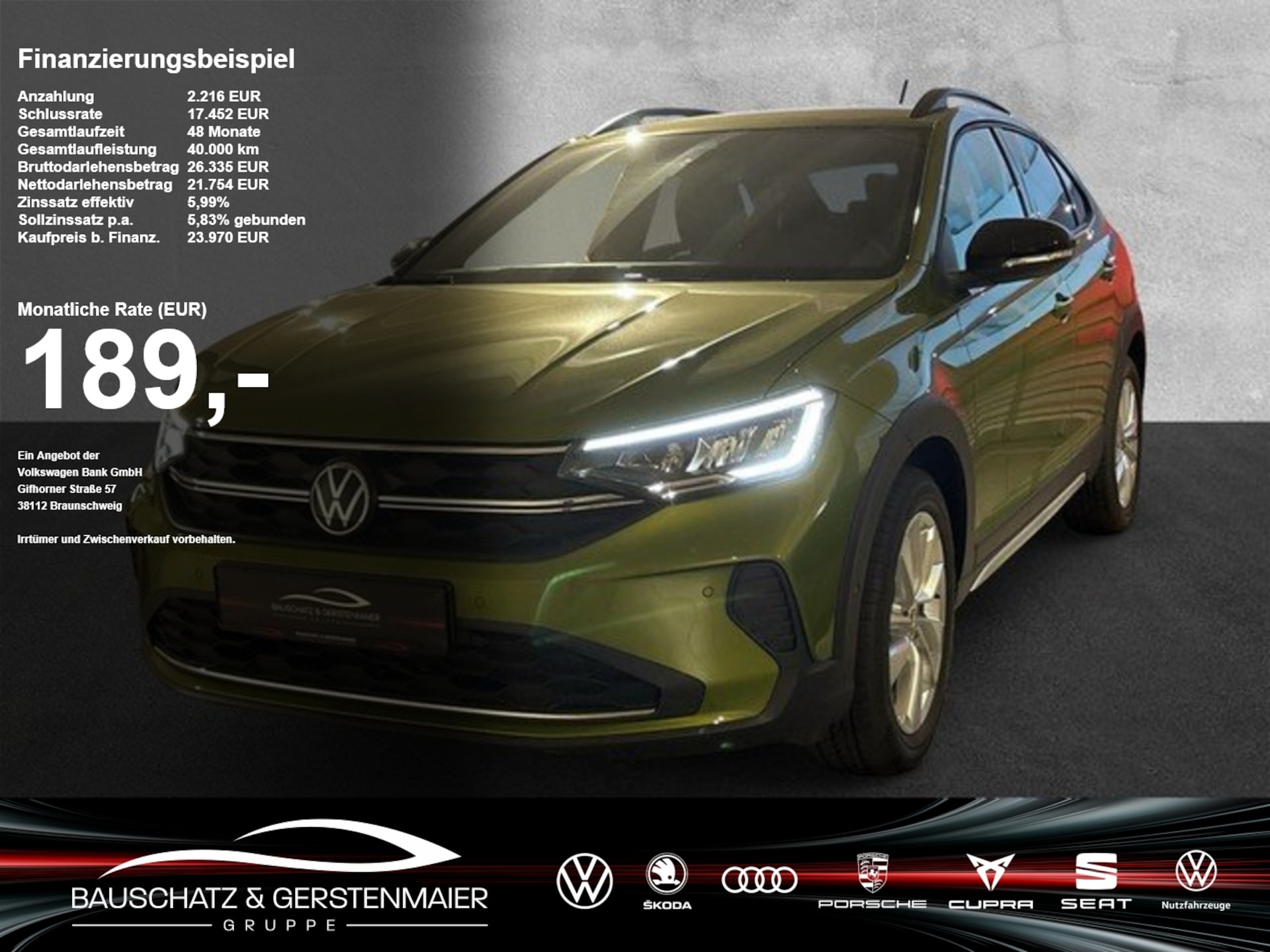 Volkswagen Taigo Goal