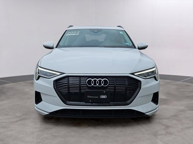 Used 2022 Audi e-tron Premium with VIN WA1AAAGEXNB007570 for sale in Stratham, NH