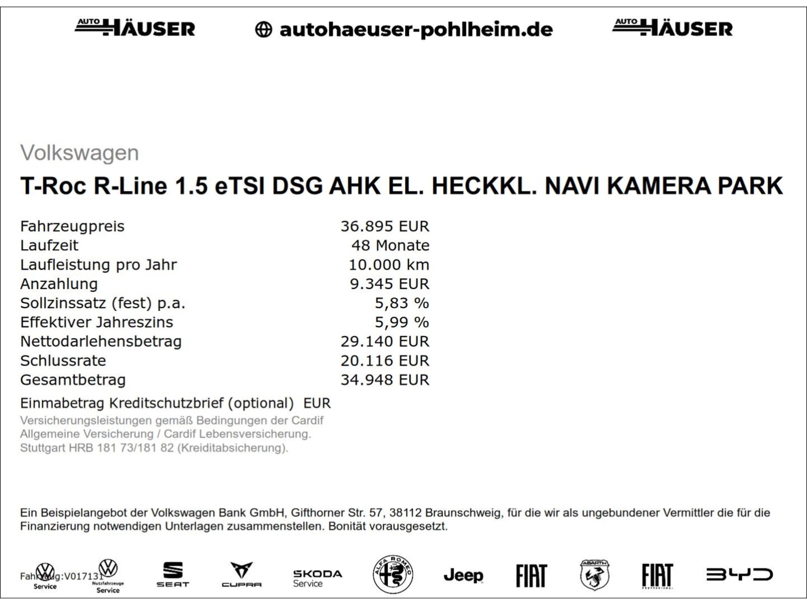 Volkswagen T-Roc – Bild 2