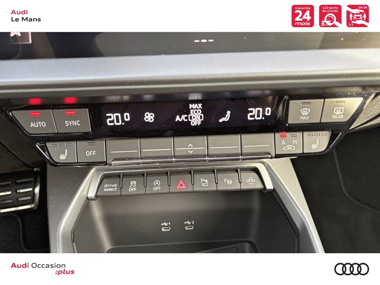 Image about Audi A3 Sportback S line 35 TDI 110 kW (150 ch) S tronic