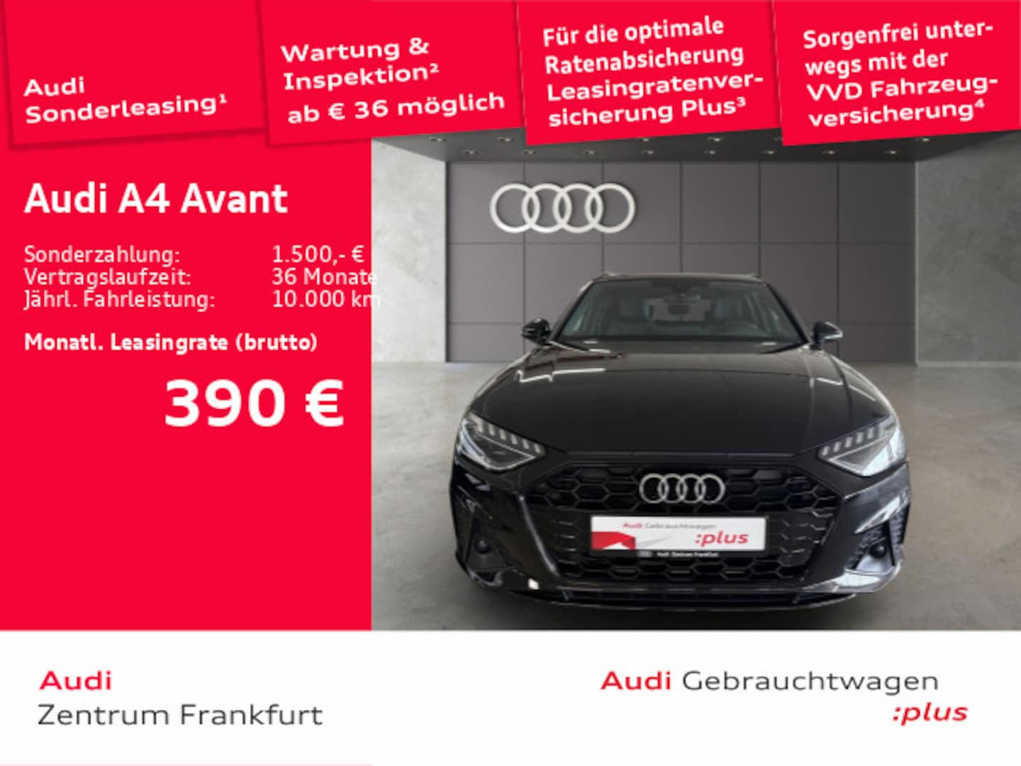 Bild über Audi A4 Avant S line 40 TFSI S tronic - für weitere Informationen kontaktieren Sie den Audi Partner