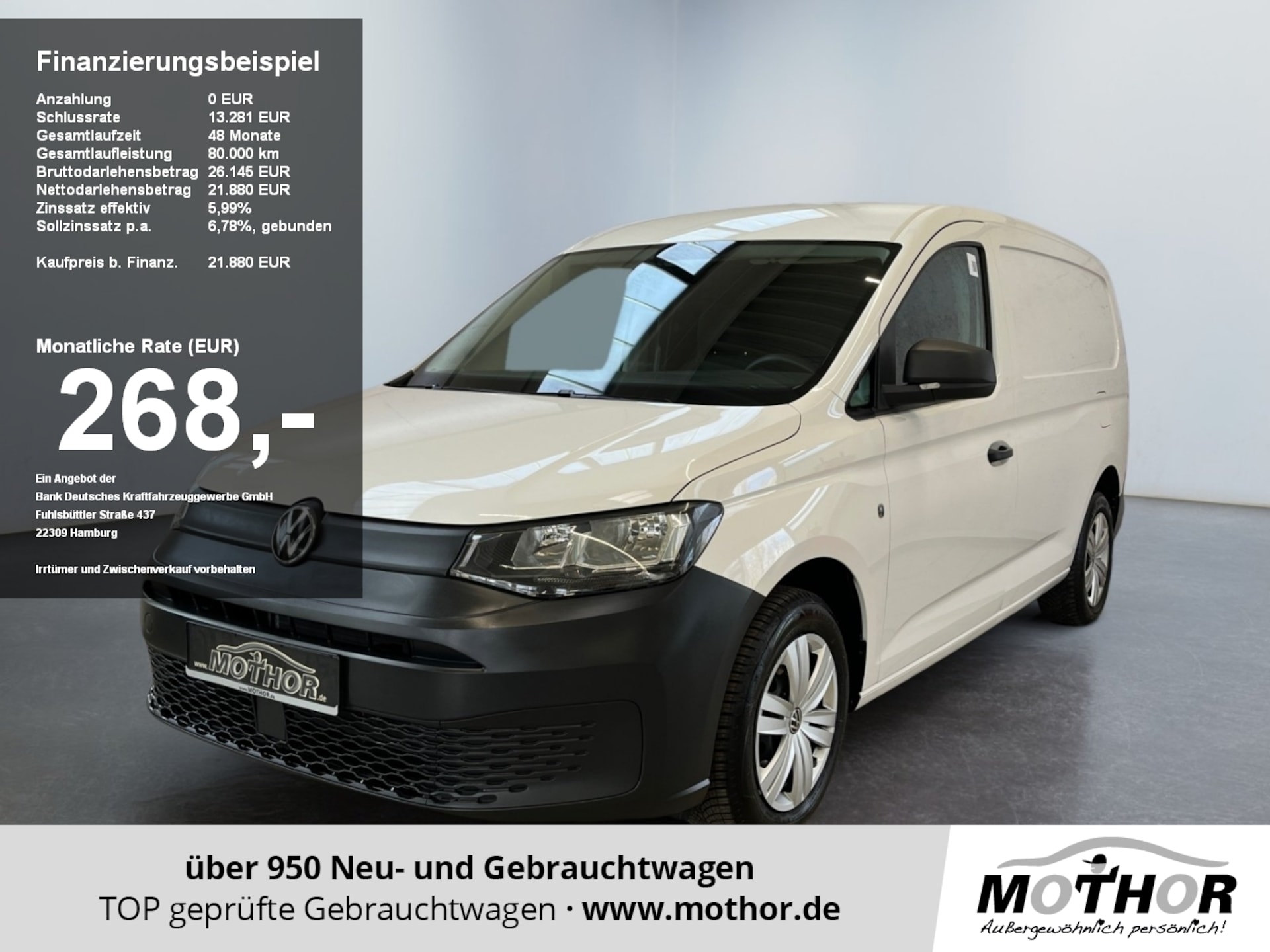 Volkswagen Caddy Maxi Cargo EcoProfi