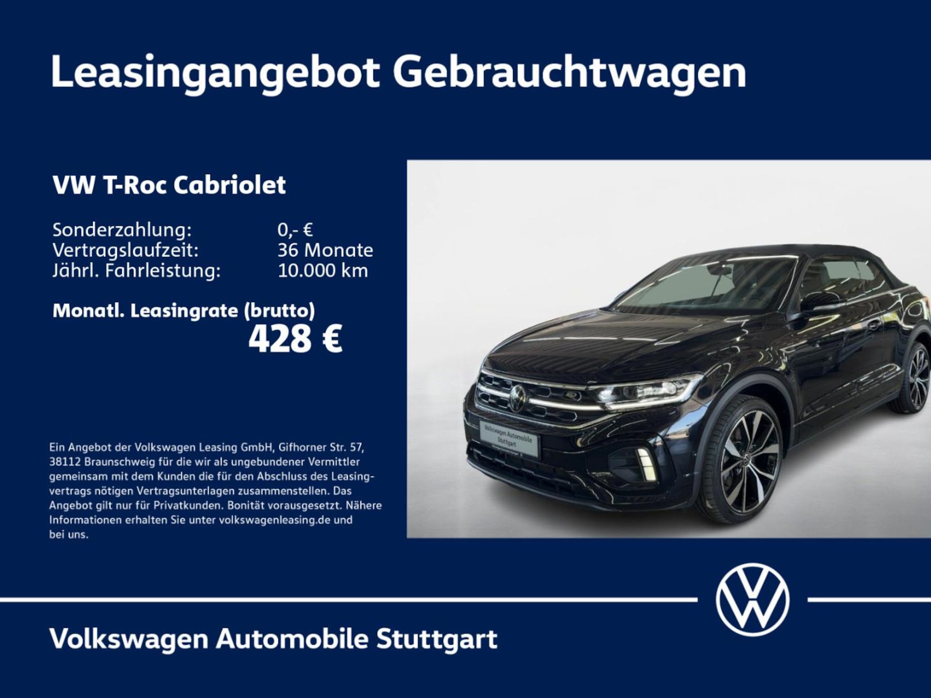 Volkswagen T-Roc Cabriolet R-Line
