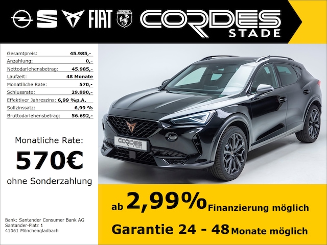 CUPRA Formentor VZ Tribe Edition 4Drive Automatik Tempomat PDC (58351)