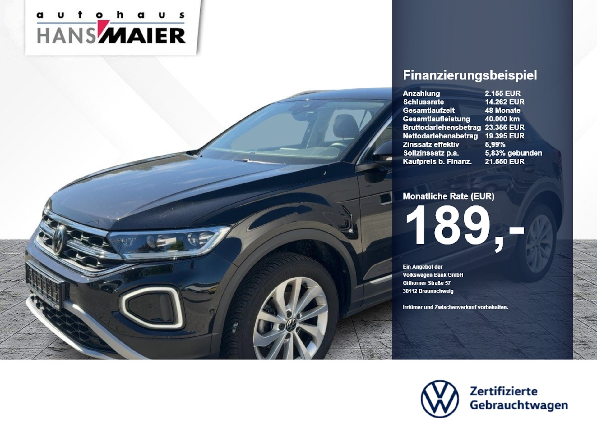 Volkswagen T-Roc Style