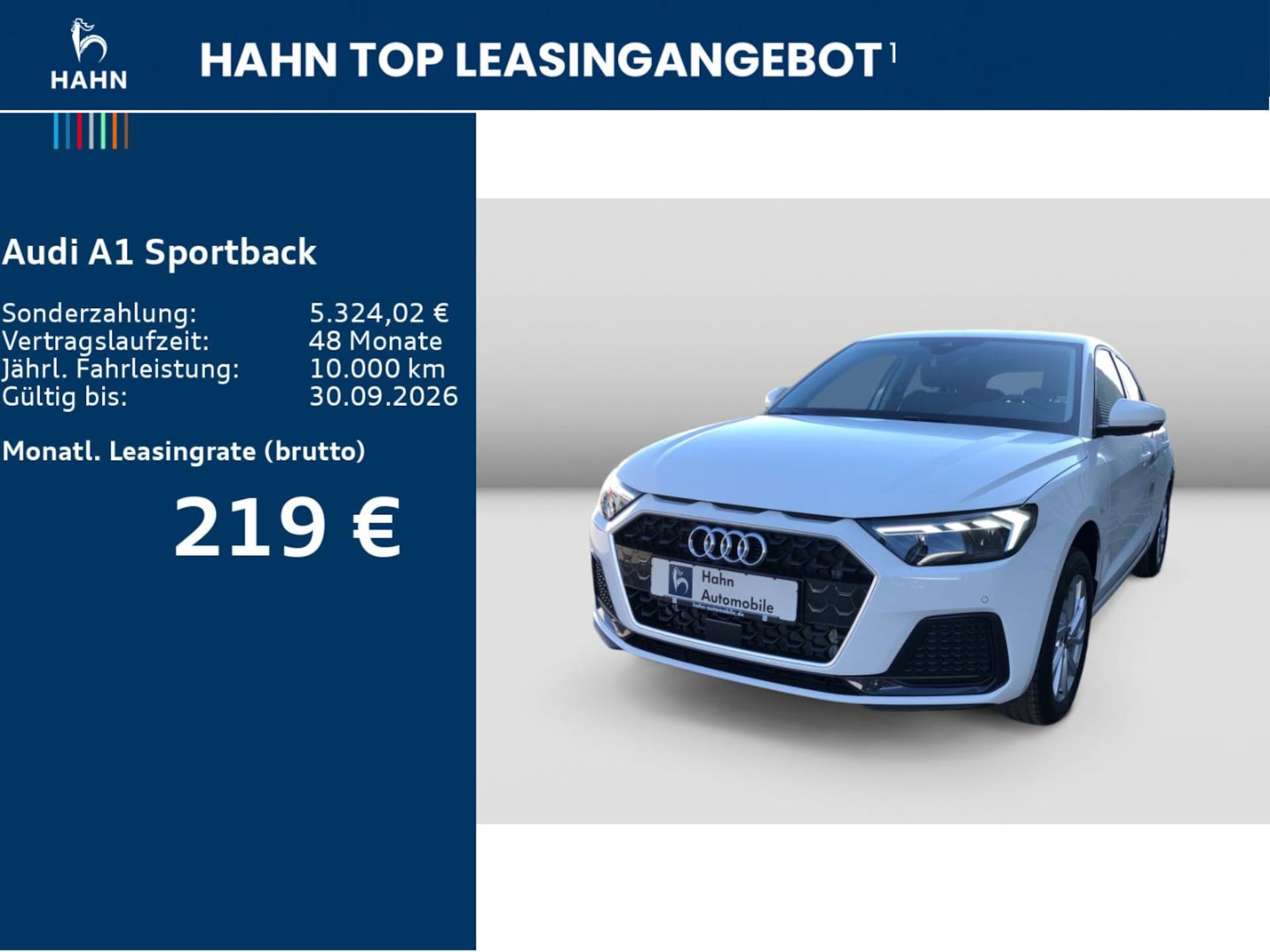 Audi A1 Sportback Advanced