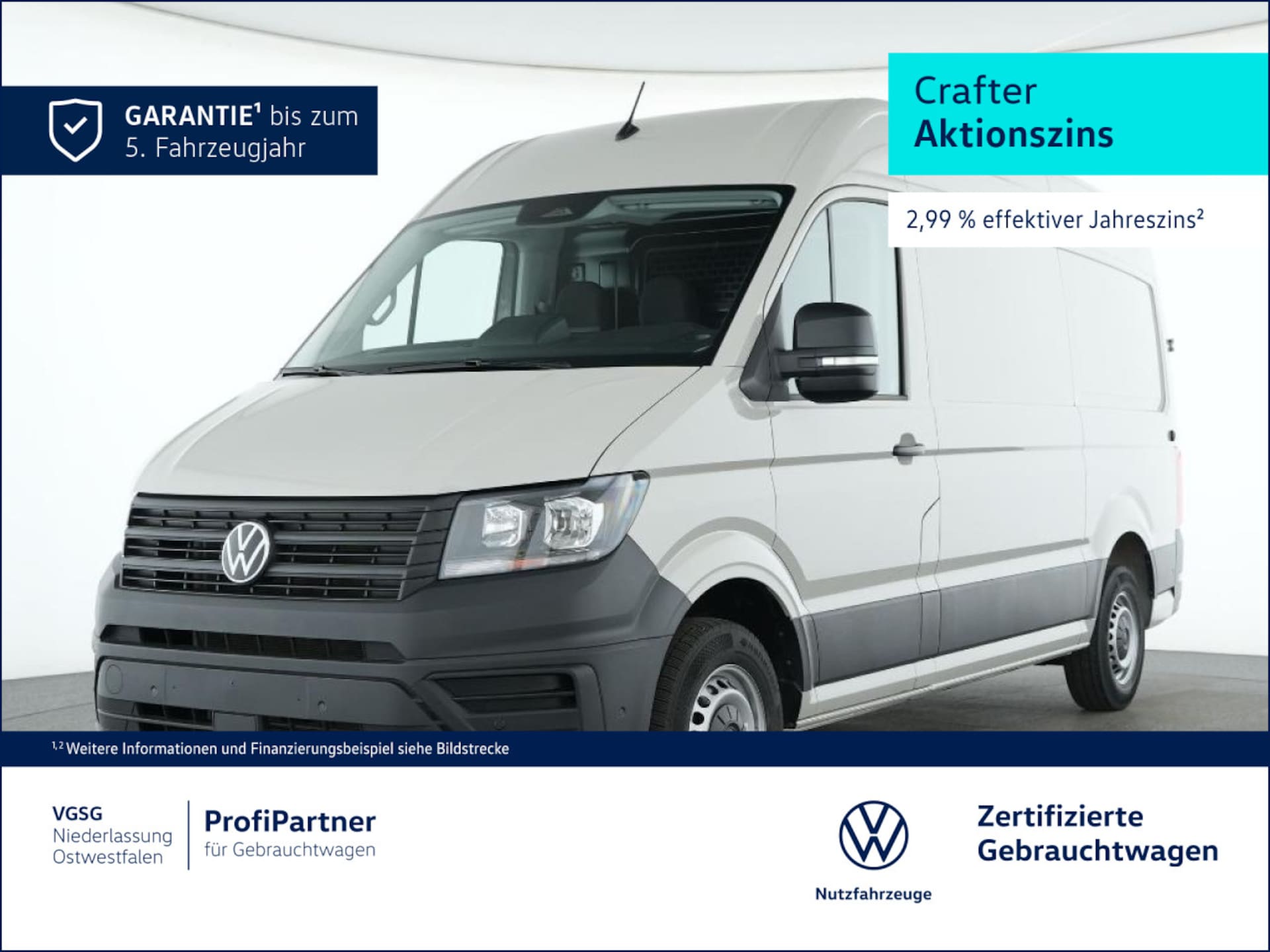 Volkswagen Crafter Kasten mittlerer Radstand