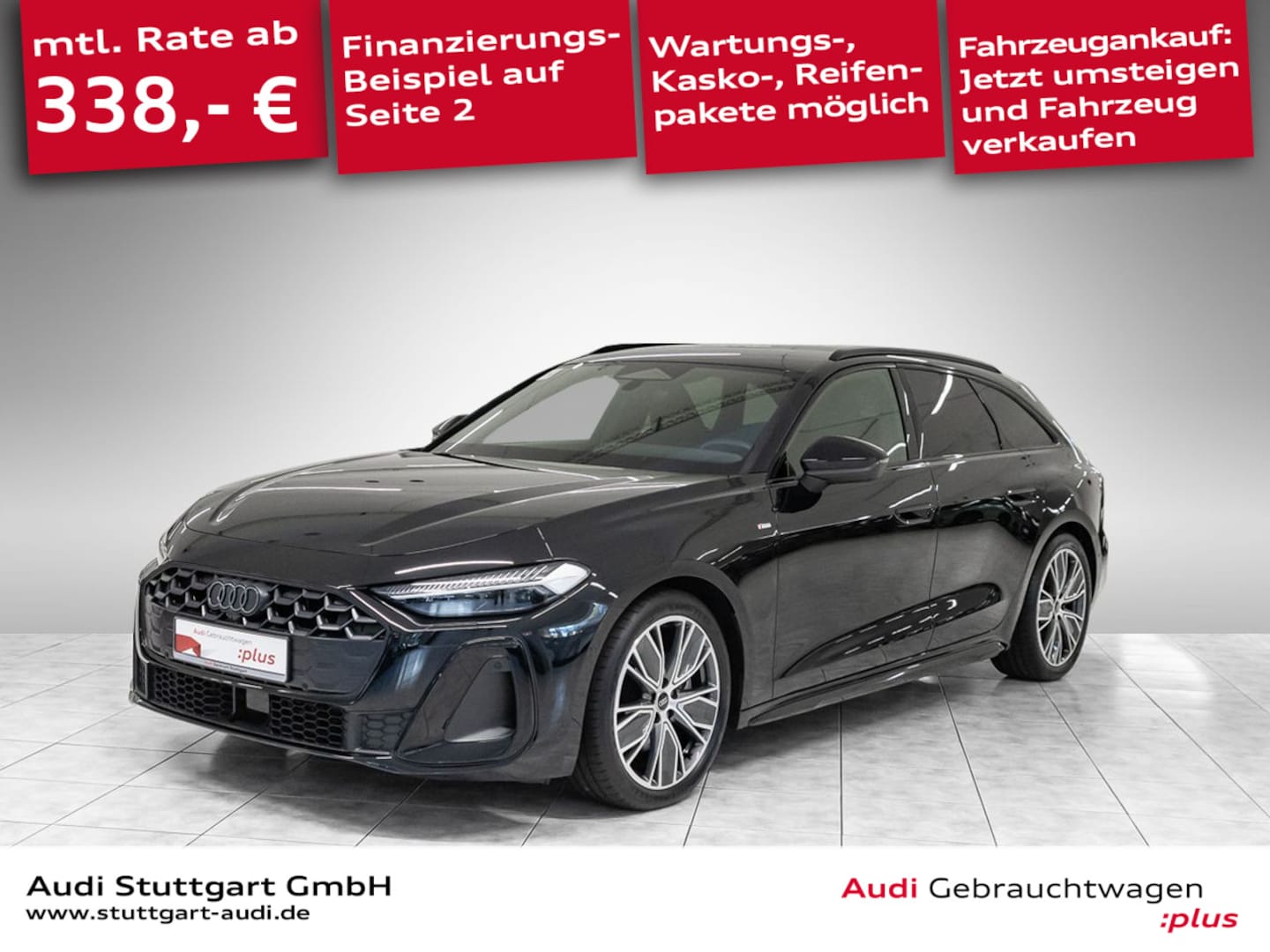 Bild über Audi A5 Avant TFSI 150 kW S tronic - für weitere Informationen kontaktieren Sie den Audi Partner