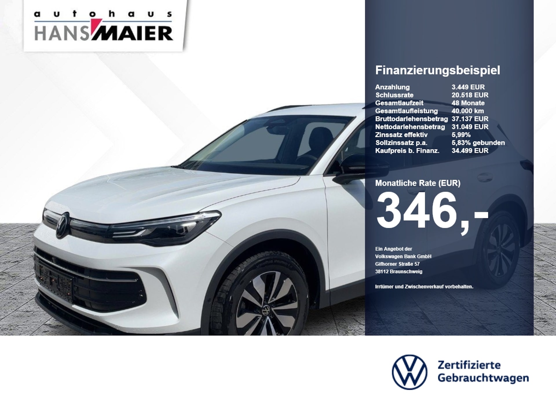 Volkswagen Tiguan Goal