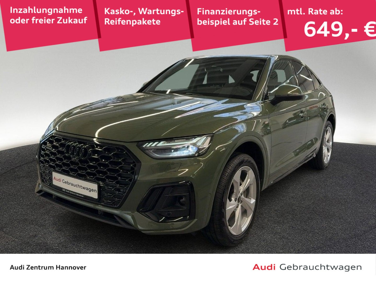 Bild über Audi Q5 Sportback 40 TDI quattro S tronic - für weitere Informationen kontaktieren Sie den Audi Partner