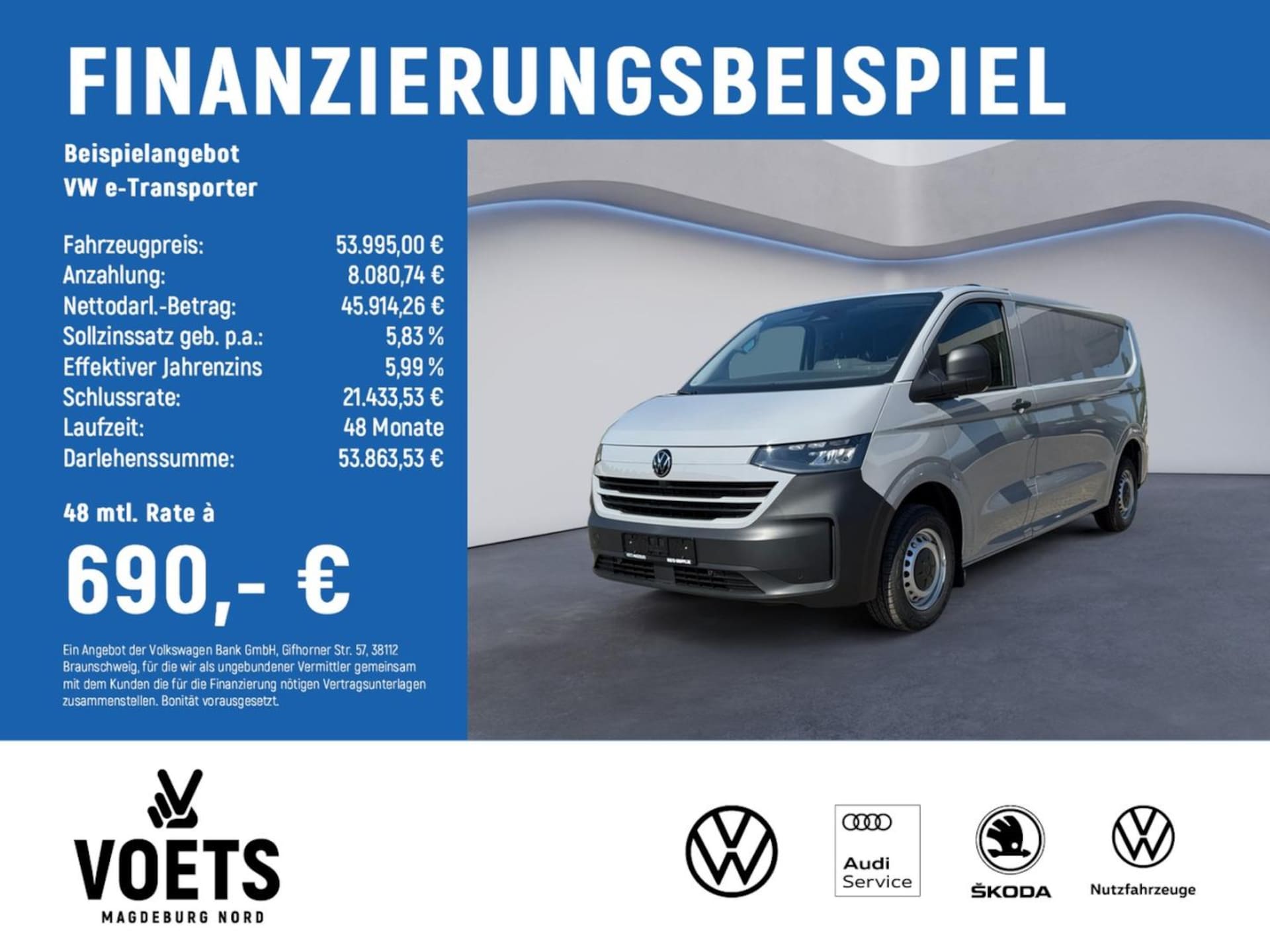 Volkswagen Transporter Kasten langer Radstand