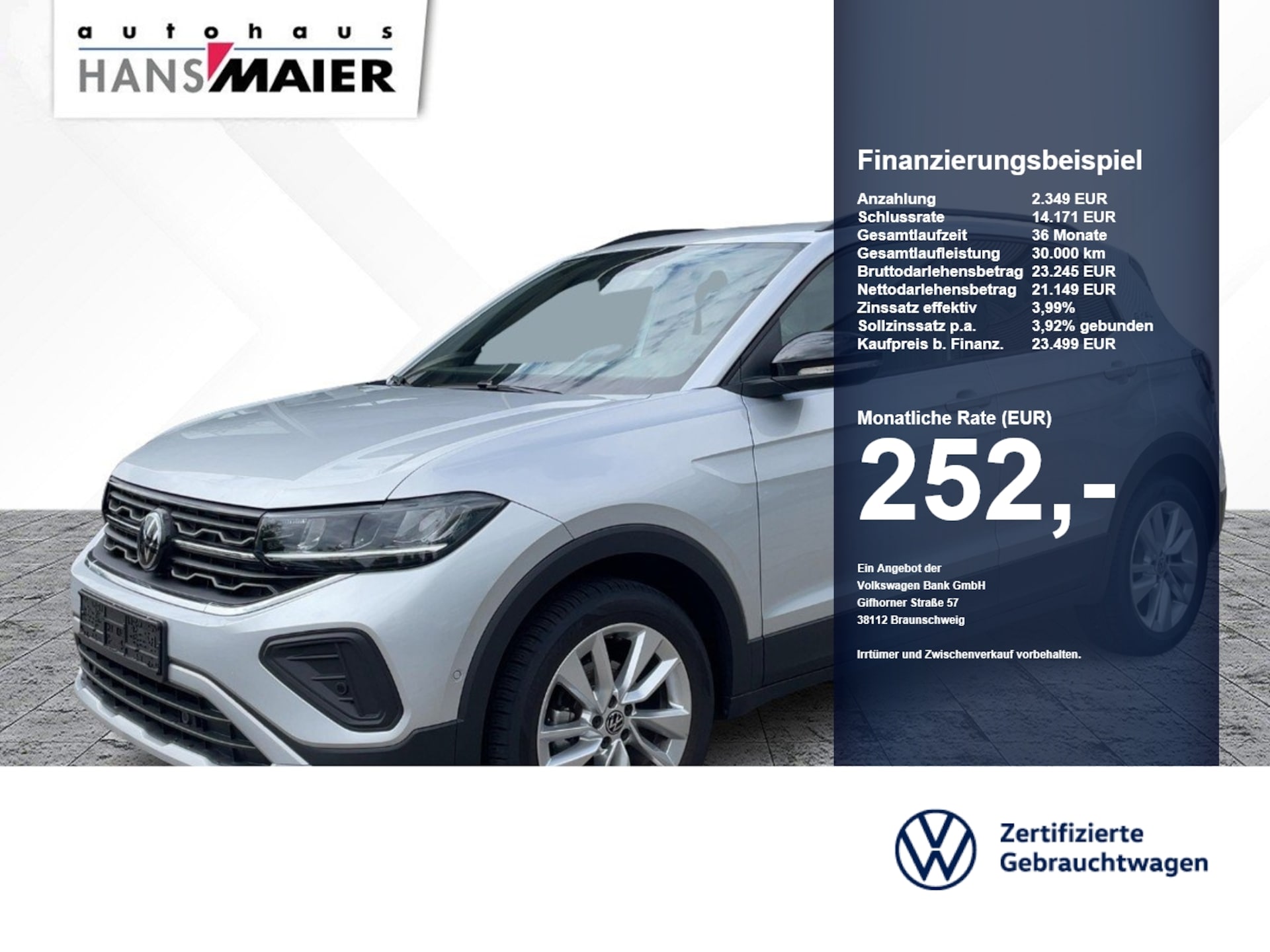 Volkswagen T-Cross Life