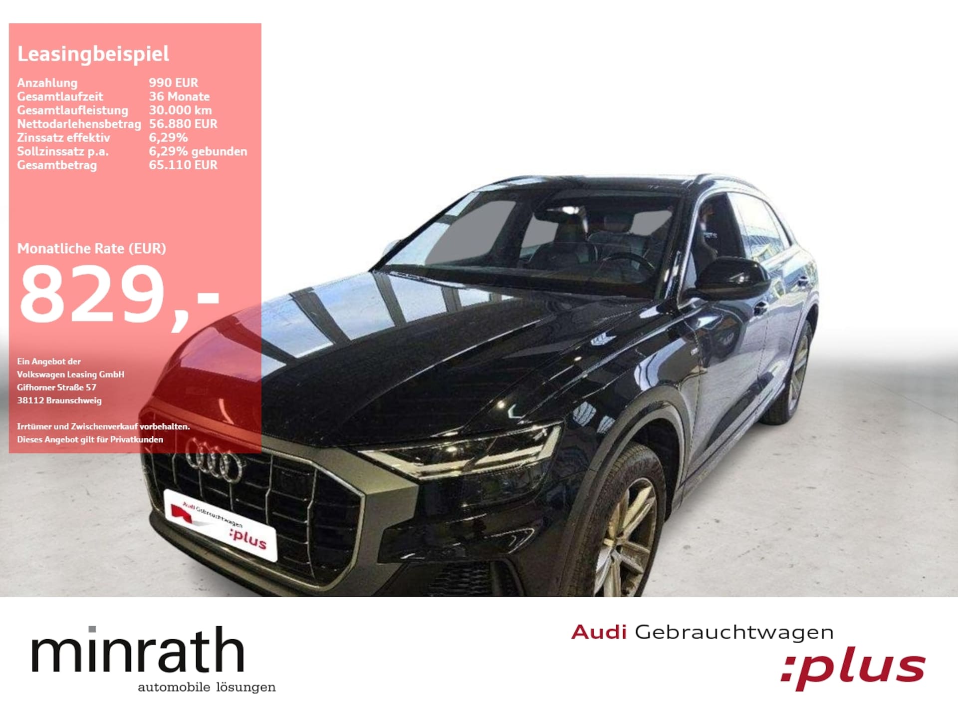 Audi Q8 SUV TFSI e