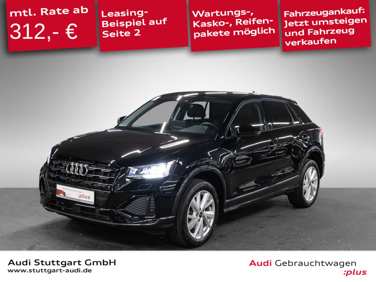 Bild über Audi Q2 advanced 40 TFSI quattro S tronic - für weitere Informationen kontaktieren Sie den Audi Partner