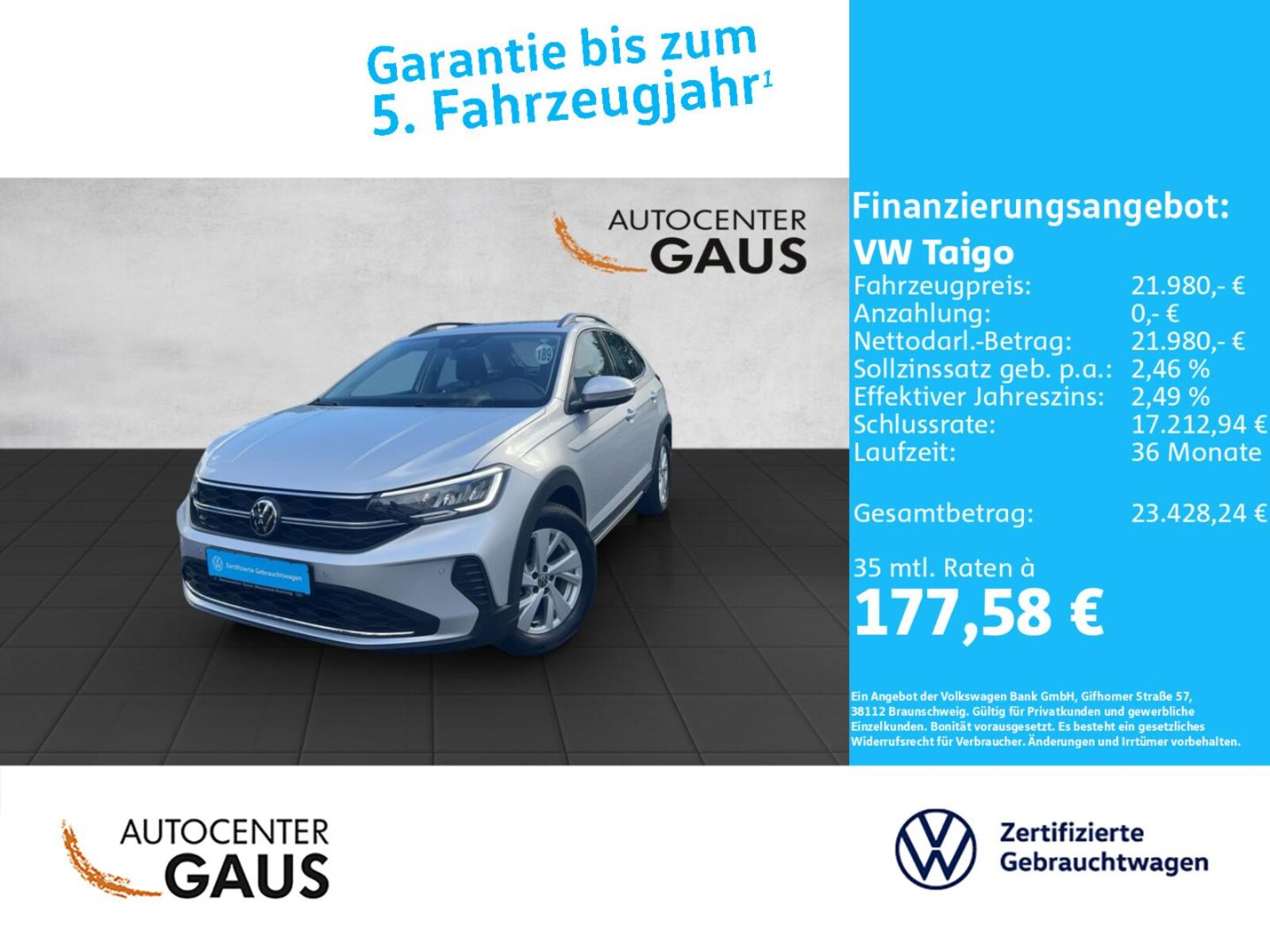 Volkswagen Taigo – Bild 2