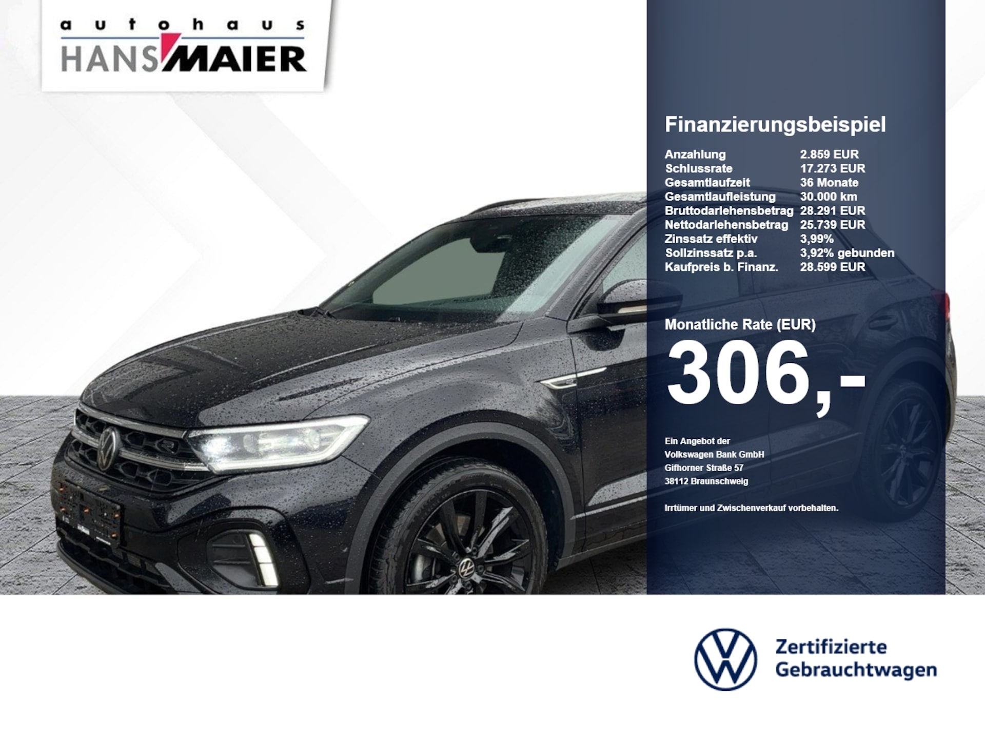 Volkswagen T-Roc R-Line