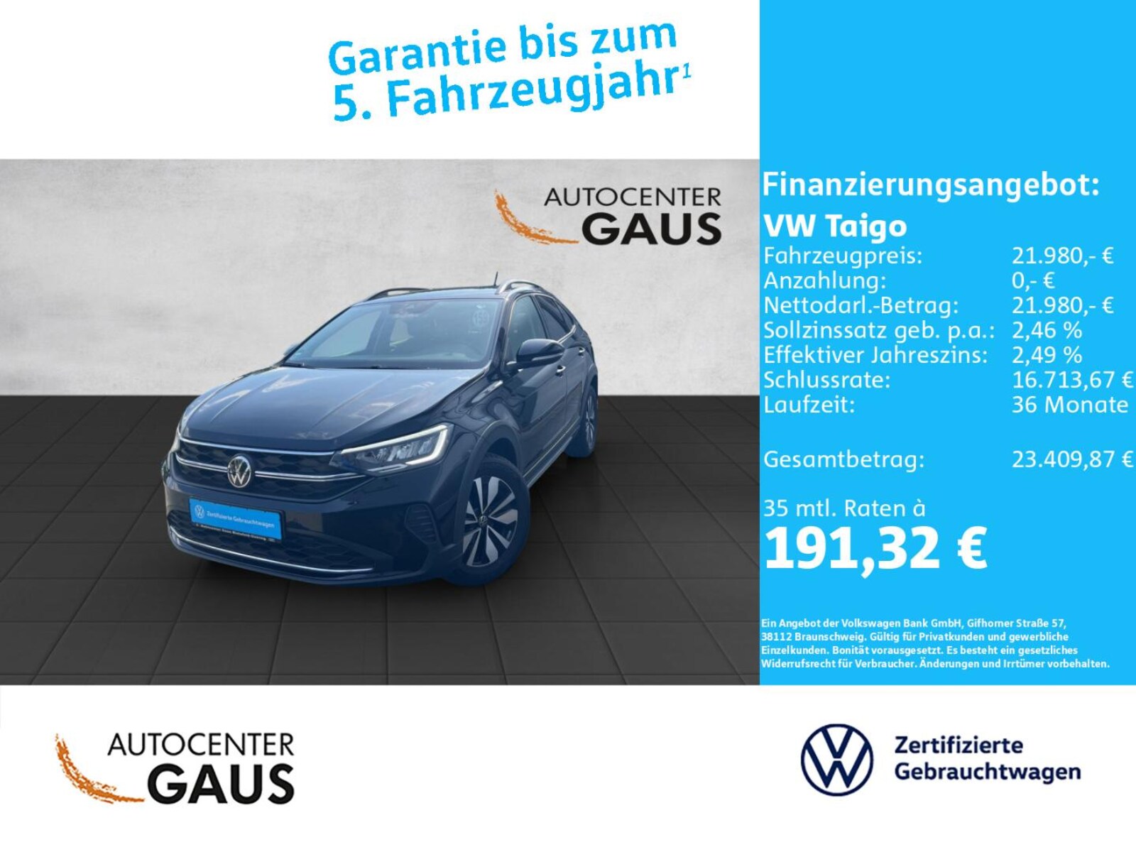 Volkswagen Taigo – Bild 2