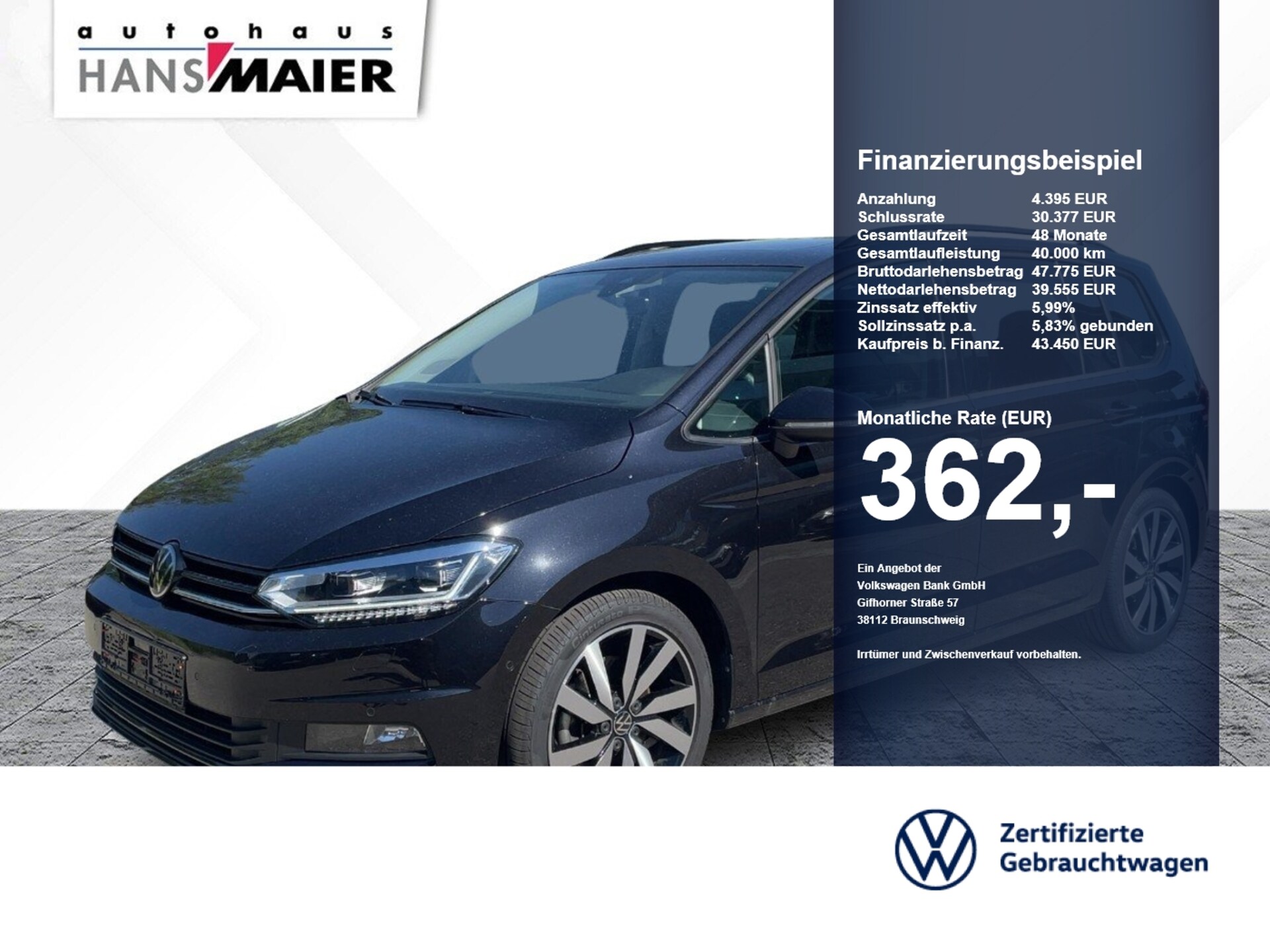 Volkswagen Touran Highline