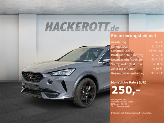 CUPRA Formentor VZ e-HYBRID 1.4 LED Navi Keyless AD e-Sitze ACC Parklenkass. Rückfahrkam. Fernlichtass. (VFW-131911)