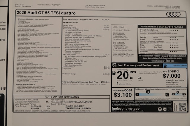 2026 Audi Q7 Premium Plus - Photo 32