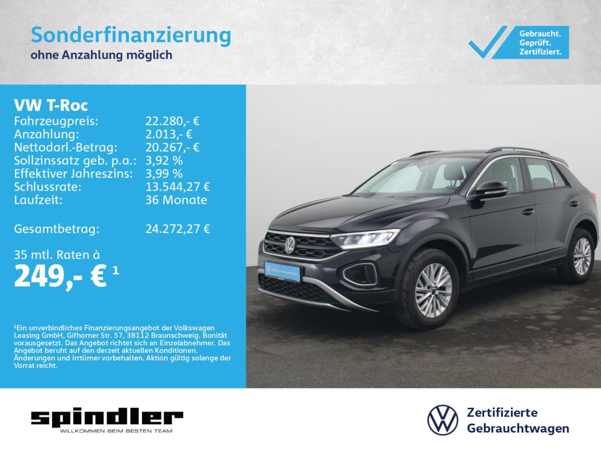 Volkswagen T-Roc Life