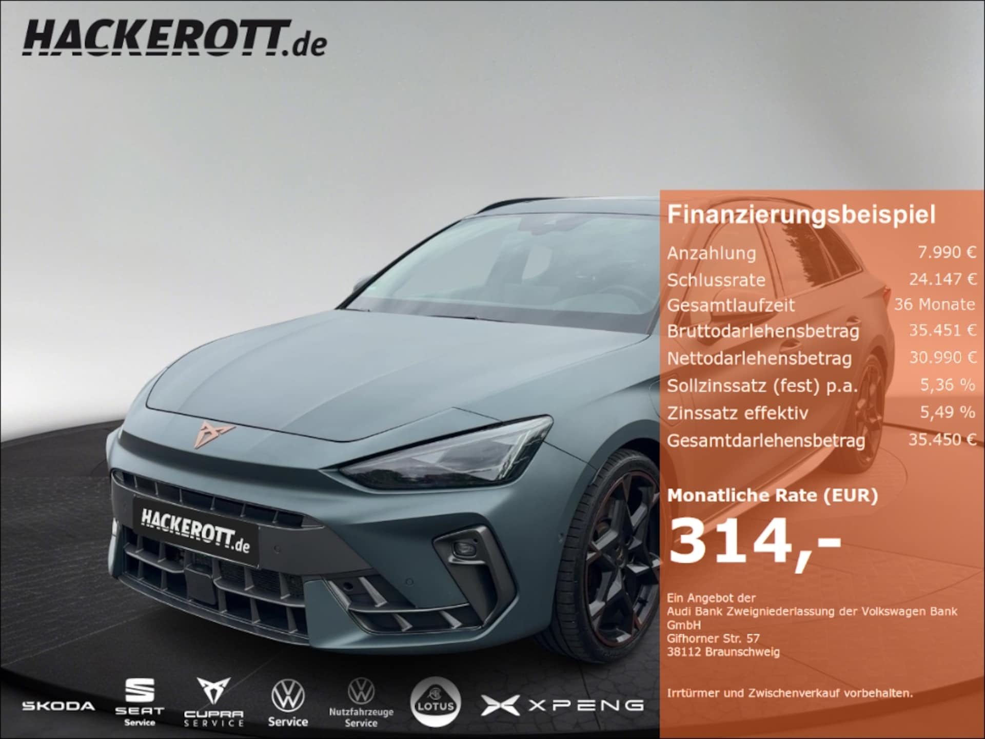 CUPRA Leon Sportstourer VZ