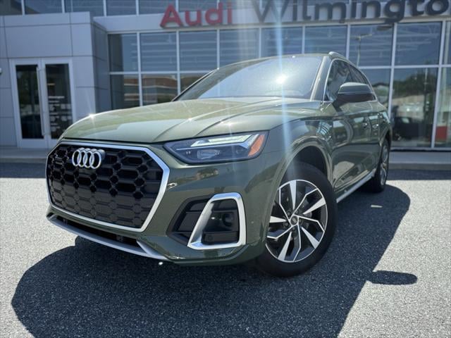 Used 2025 Audi Q5 Premium Plus with VIN WA1EAAFYXS2023647 for sale in Wilmington, DE