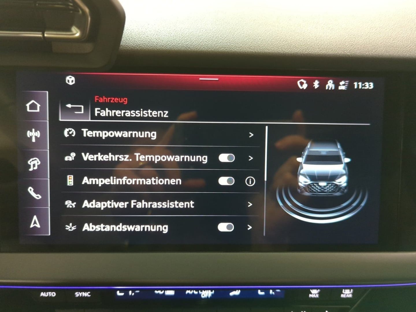 Bild über Audi A3 Sportback TFSI e S line 40 TFSI e S tronic - für weitere Informationen kontaktieren Sie den Audi Partner