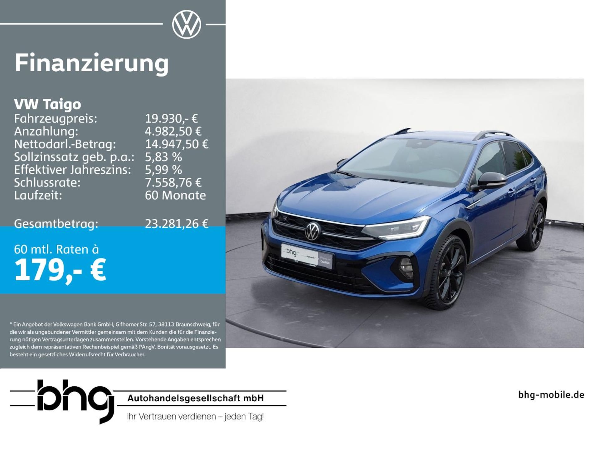 Volkswagen Taigo R-Line