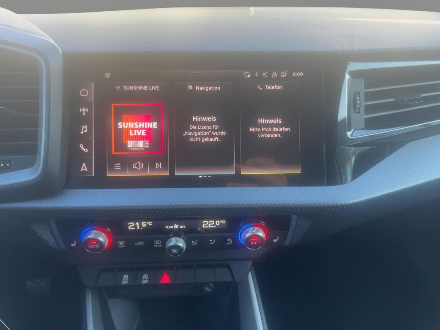 Bild über Audi A1 Sportback S line 30 TFSI Schaltgetriebe - für weitere Informationen kontaktieren Sie den Audi Partner