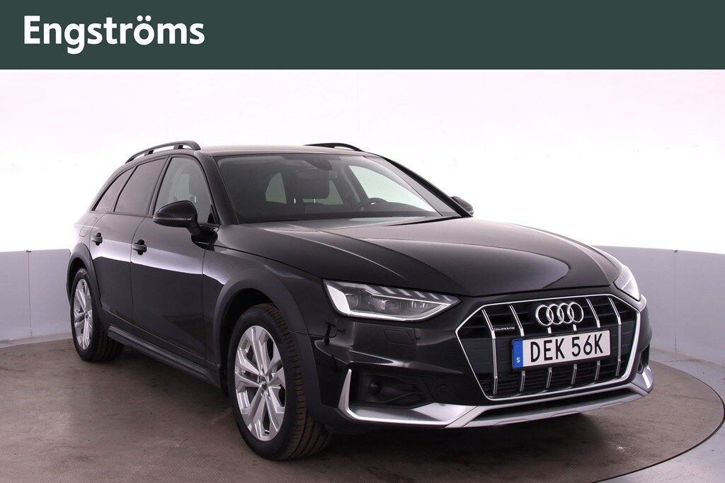 Bild som visar&nbsp;Audi A4 allroad quattro&nbsp;A4 allroad quattro 45 TFSI Proline 245 hk S tronic - för mer information kontakta din Audi Partner