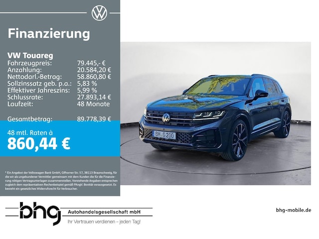 Volkswagen Touareg 3.0 V6 TDI 4Motion R-Line #AHK #Standhzg (D009579)