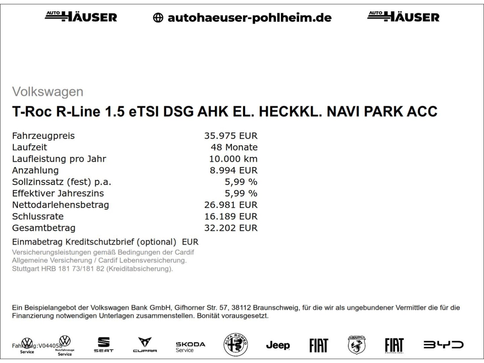 Volkswagen T-Roc – Bild 2