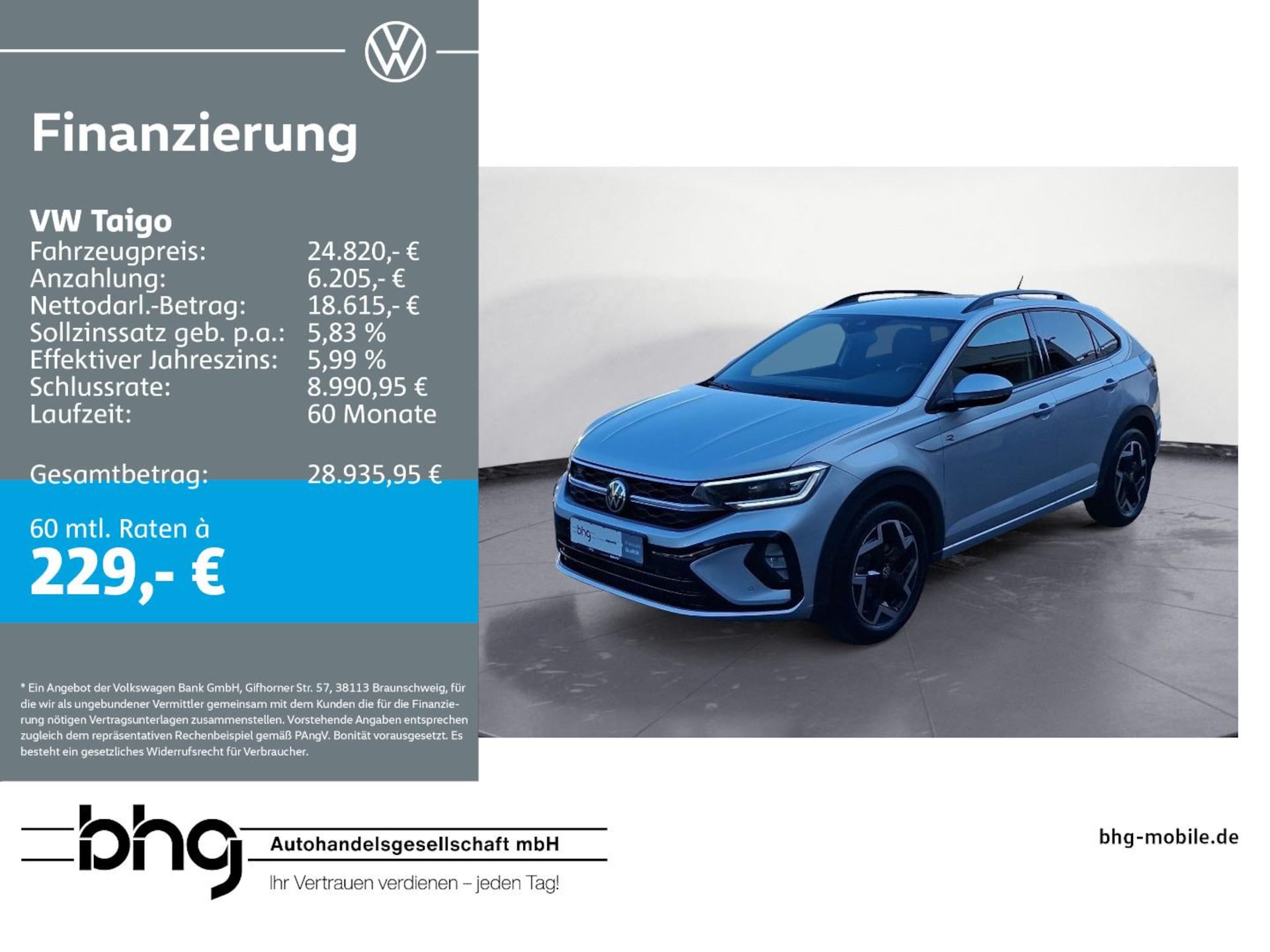 Volkswagen Taigo R-Line