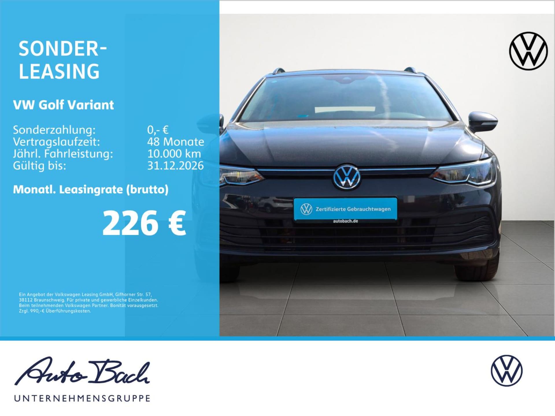 Volkswagen Golf Variant Life