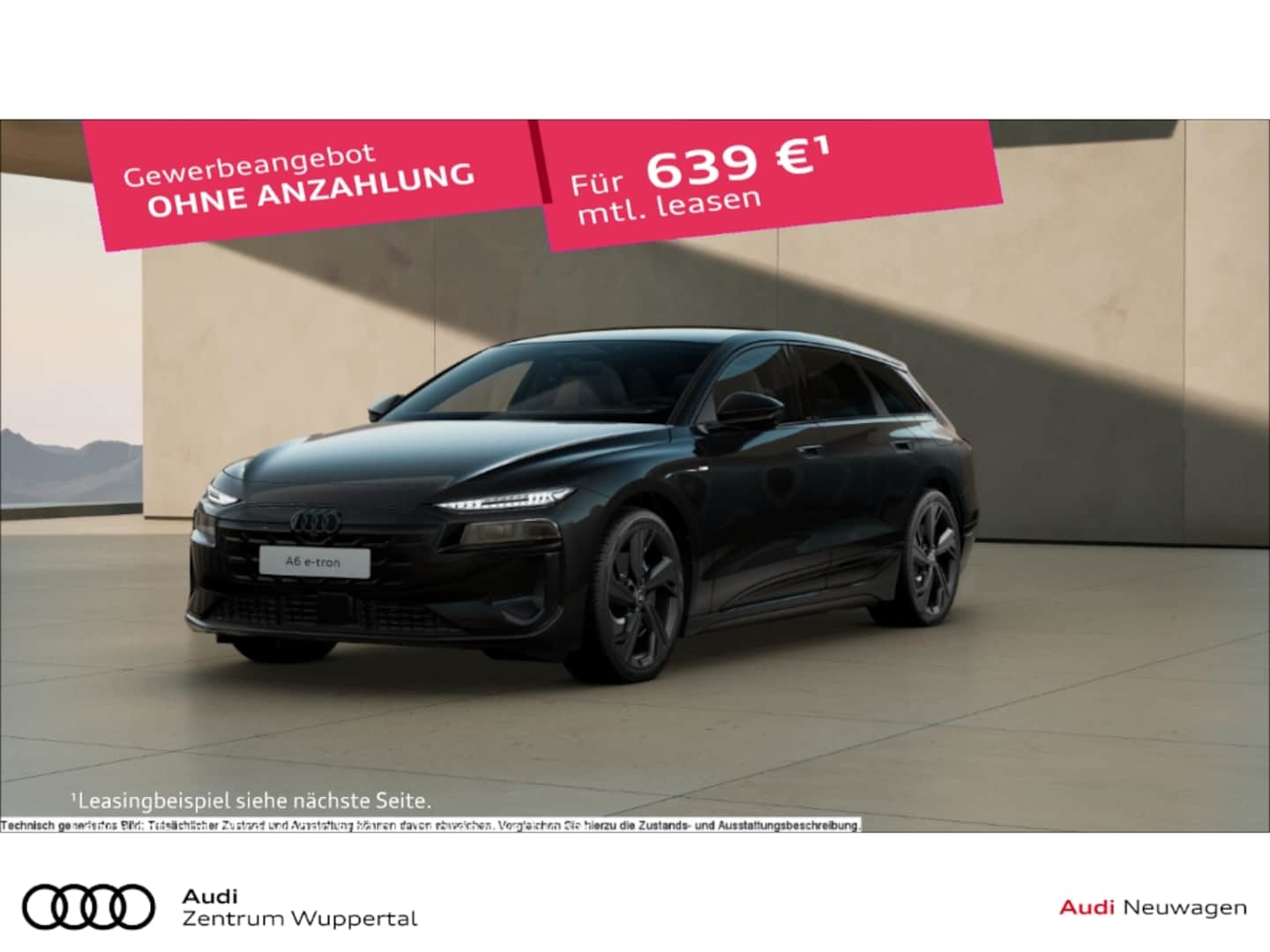 Bild über Audi A6 Avant e-tron S line business e-tron quattro 315 kW - für weitere Informationen kontaktieren Sie den Audi Partner