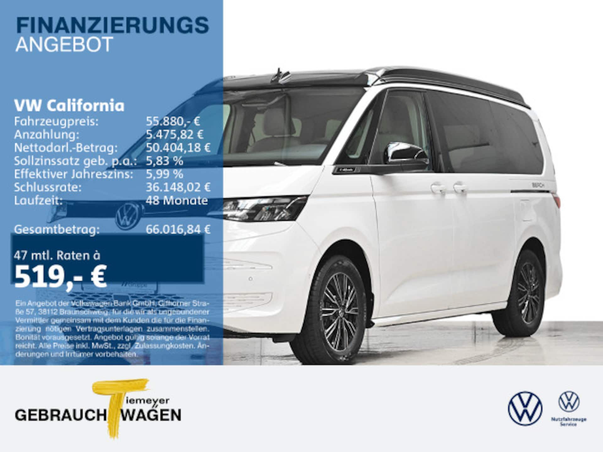 Volkswagen California Beach