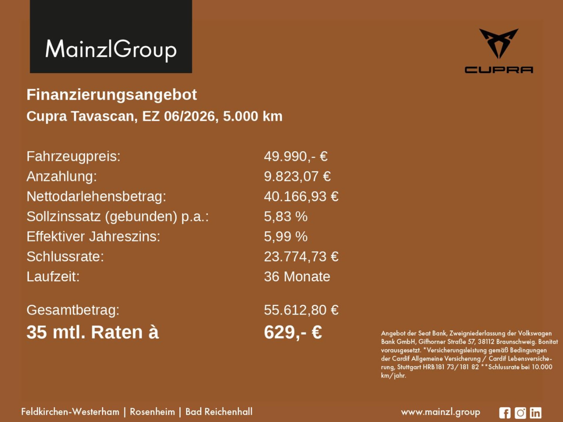 CUPRA Tavascan Endurance