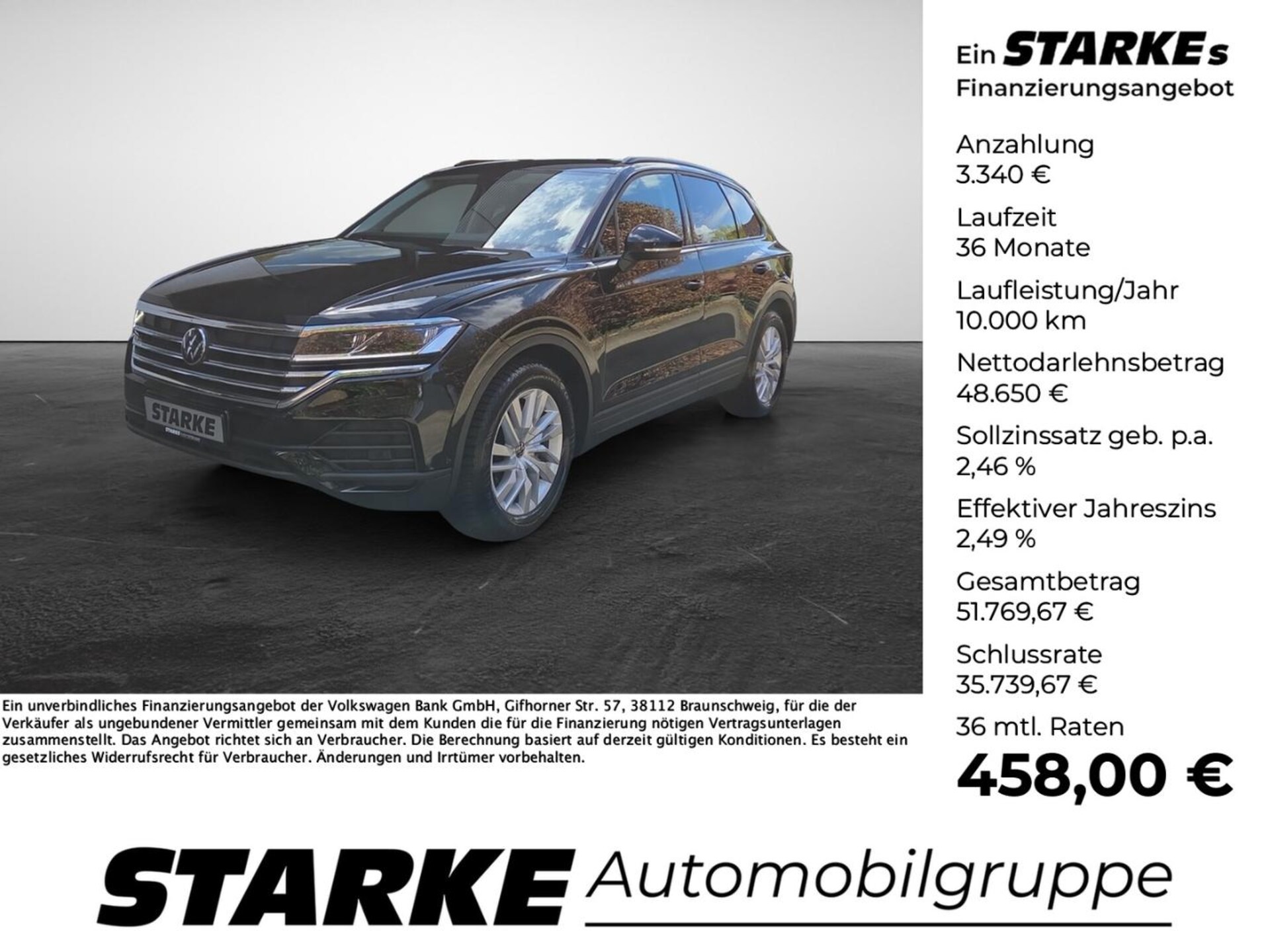 Volkswagen Touareg Basis-Modell