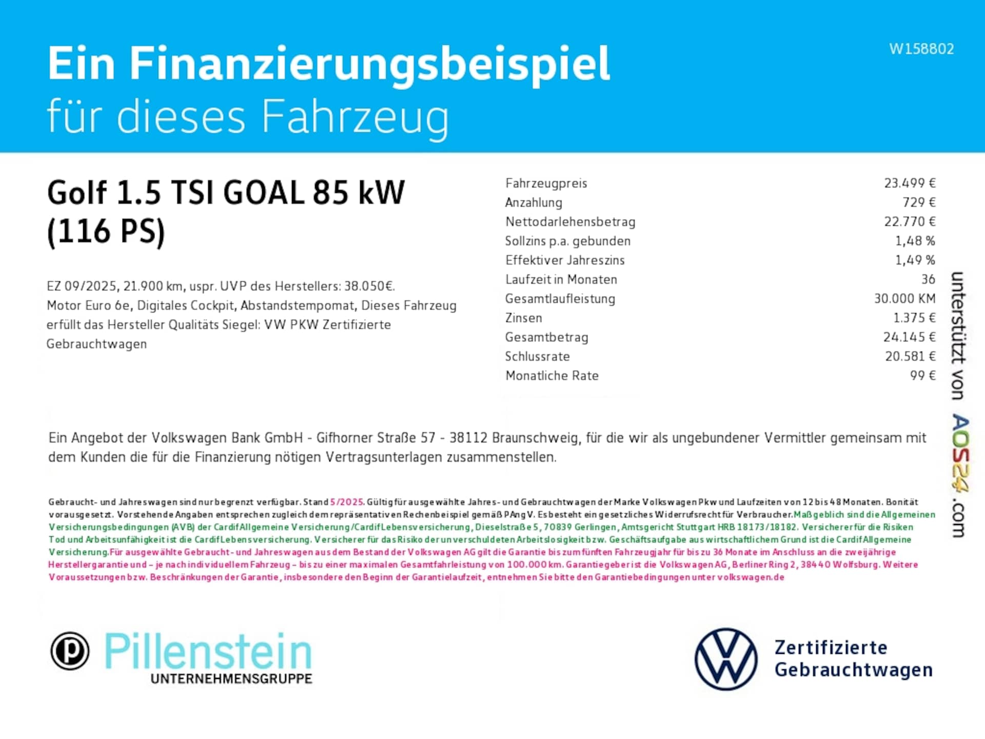 Volkswagen Golf Life