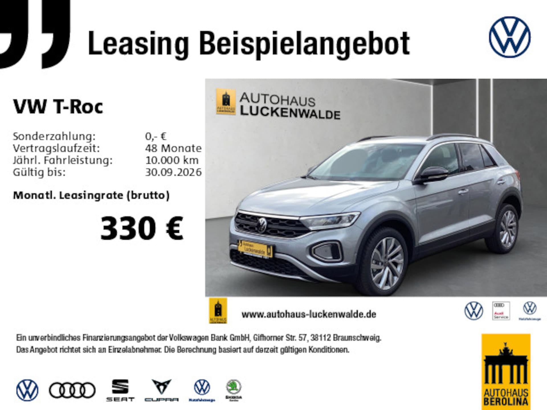 Volkswagen T-Roc Life