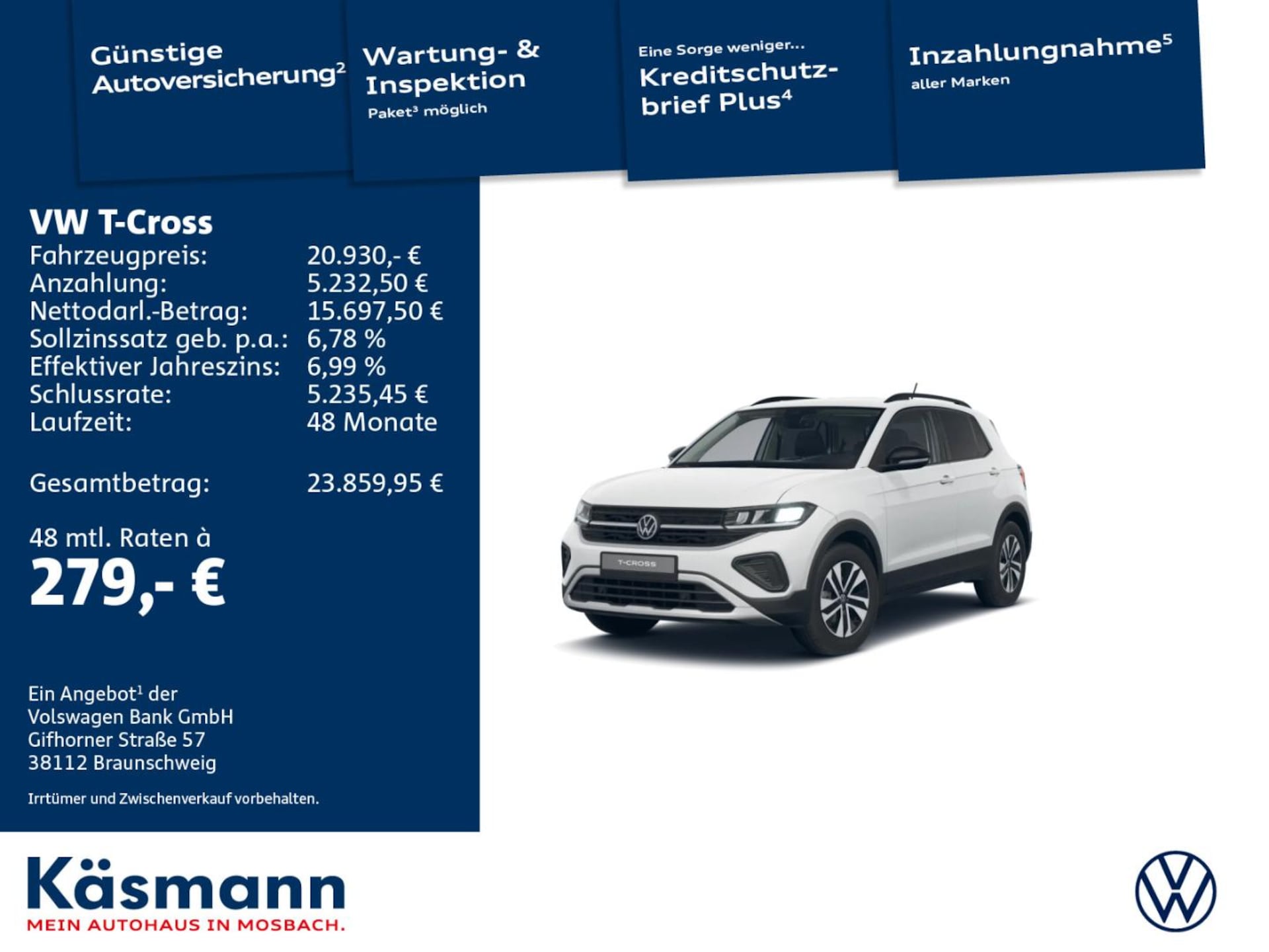 Volkswagen T-Cross ENERGY