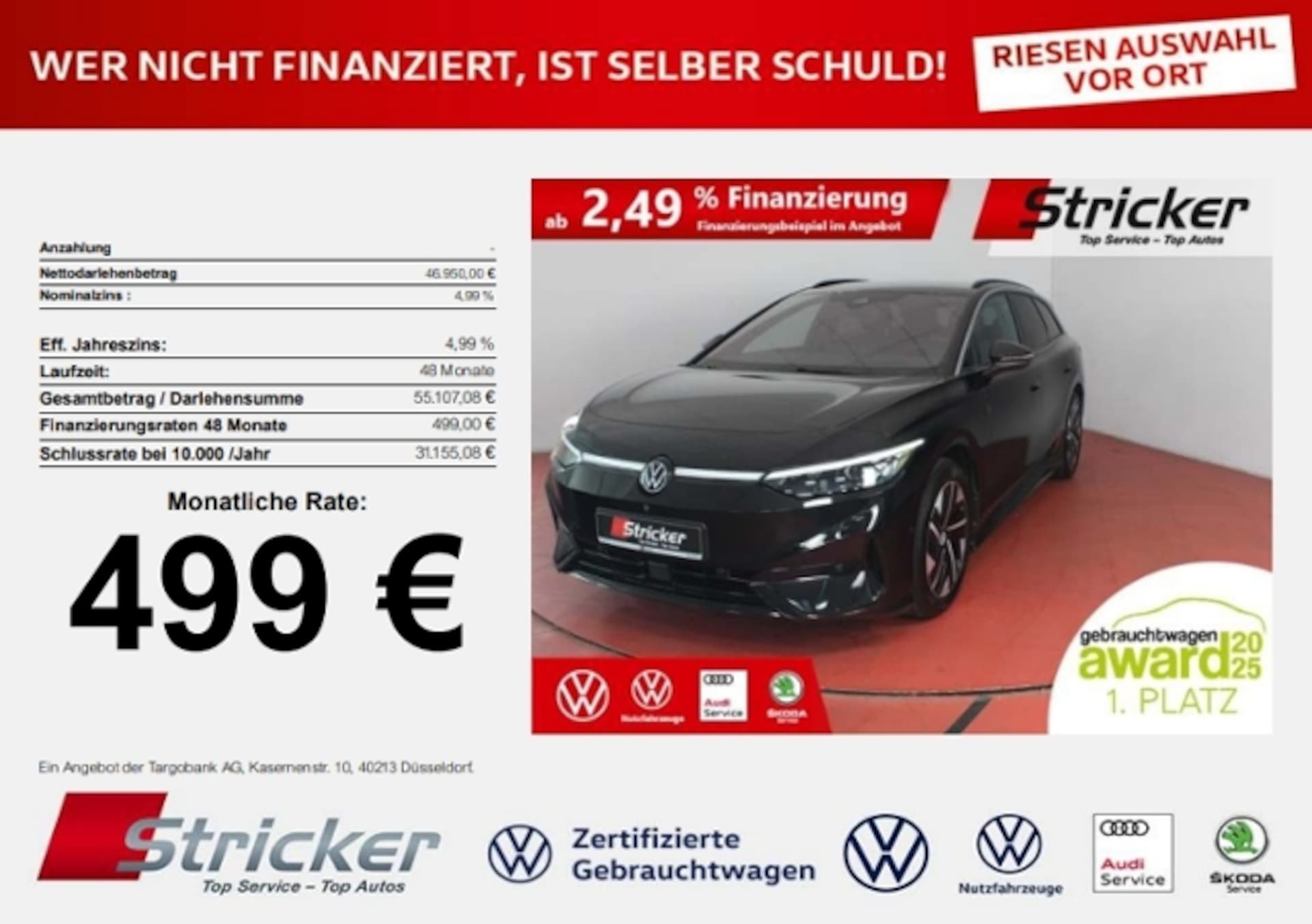 Volkswagen ID.7 Tourer Pro