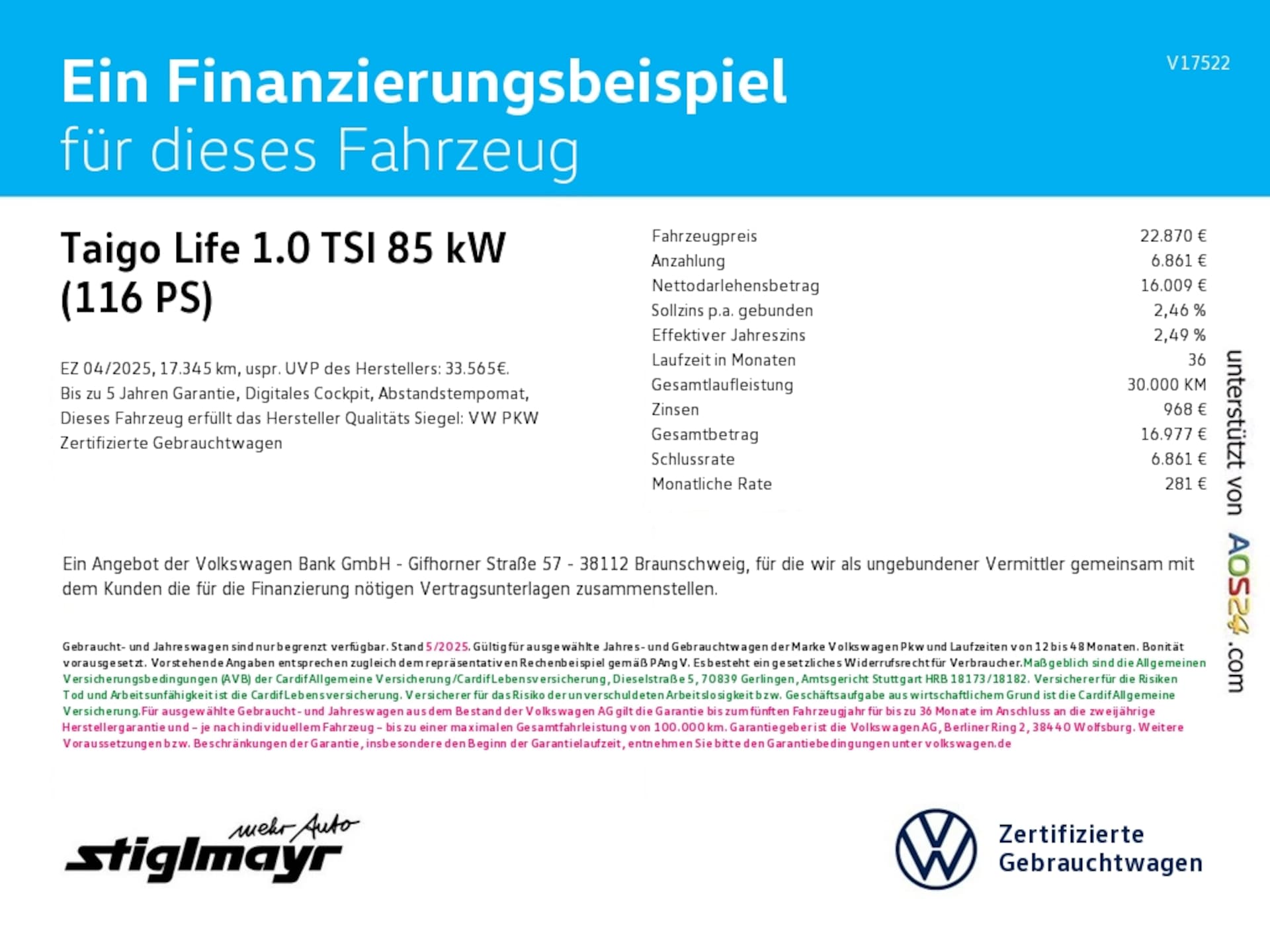 Volkswagen Taigo Life